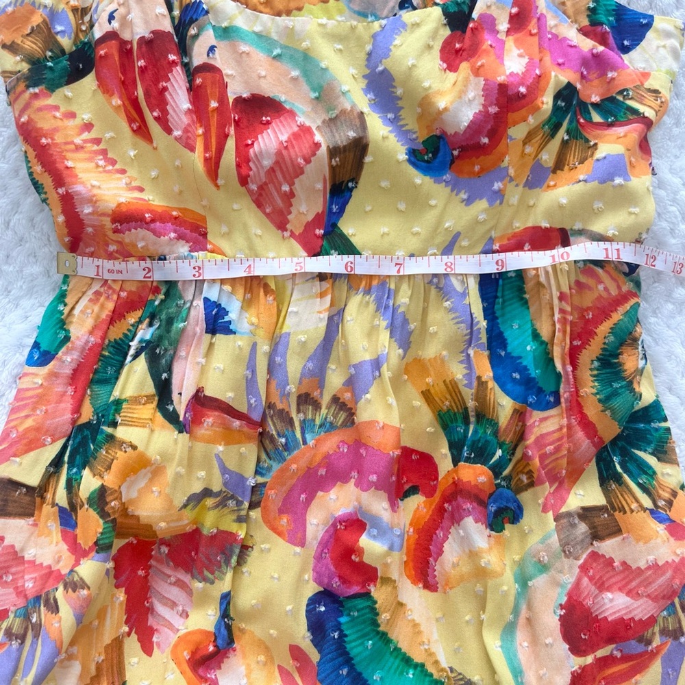 FARM Rio For Anthropologie Textured Tropical Maxi Dress - Picture 8 of 9